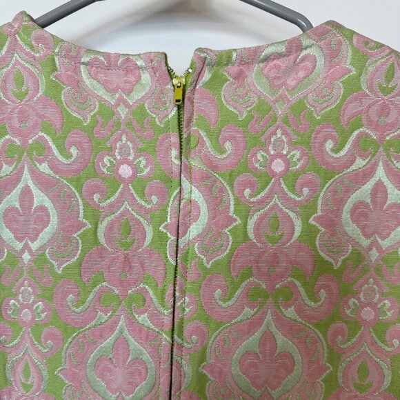 Stunning 60's Brocade Shift Dress - Picture 3 of 3